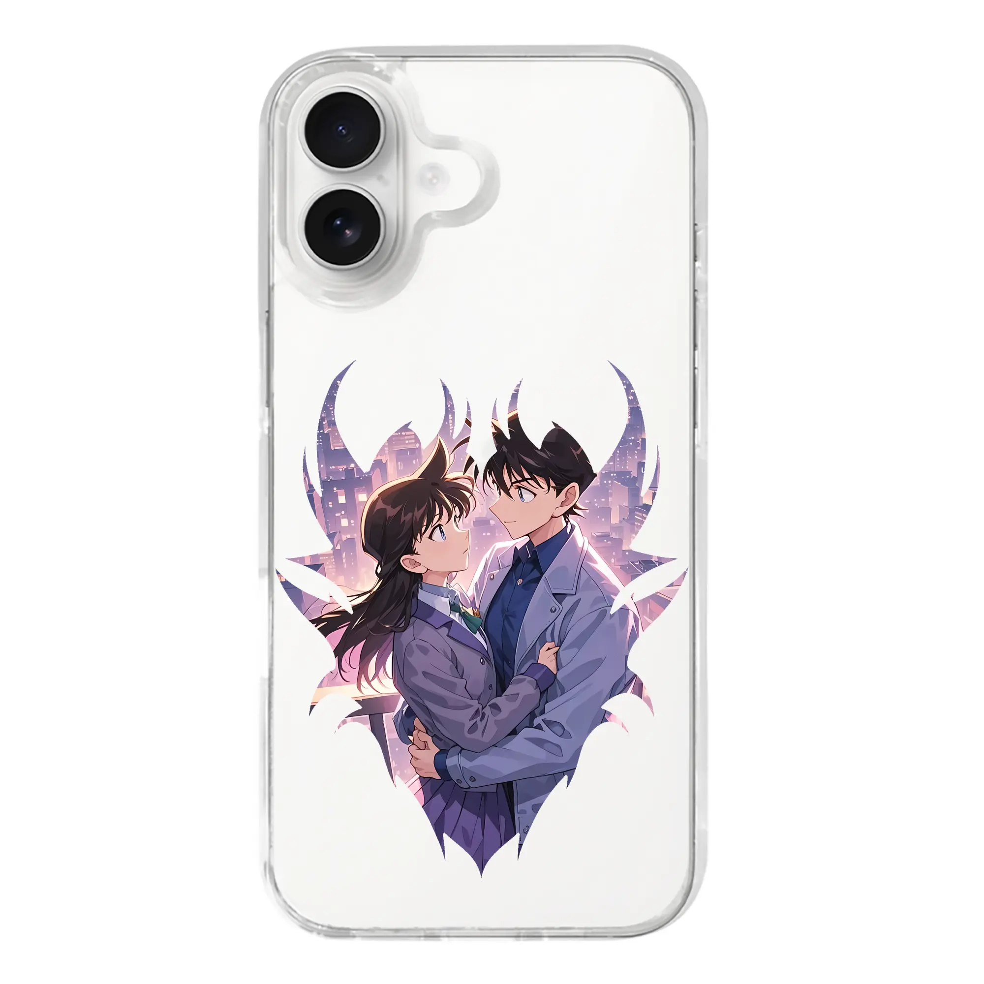 名探偵コナン グッズ 毛利 蘭 - iPhone 17シリーズ 透明スマホケース – 薄型・耐衝撃・精密フィット保護カバー